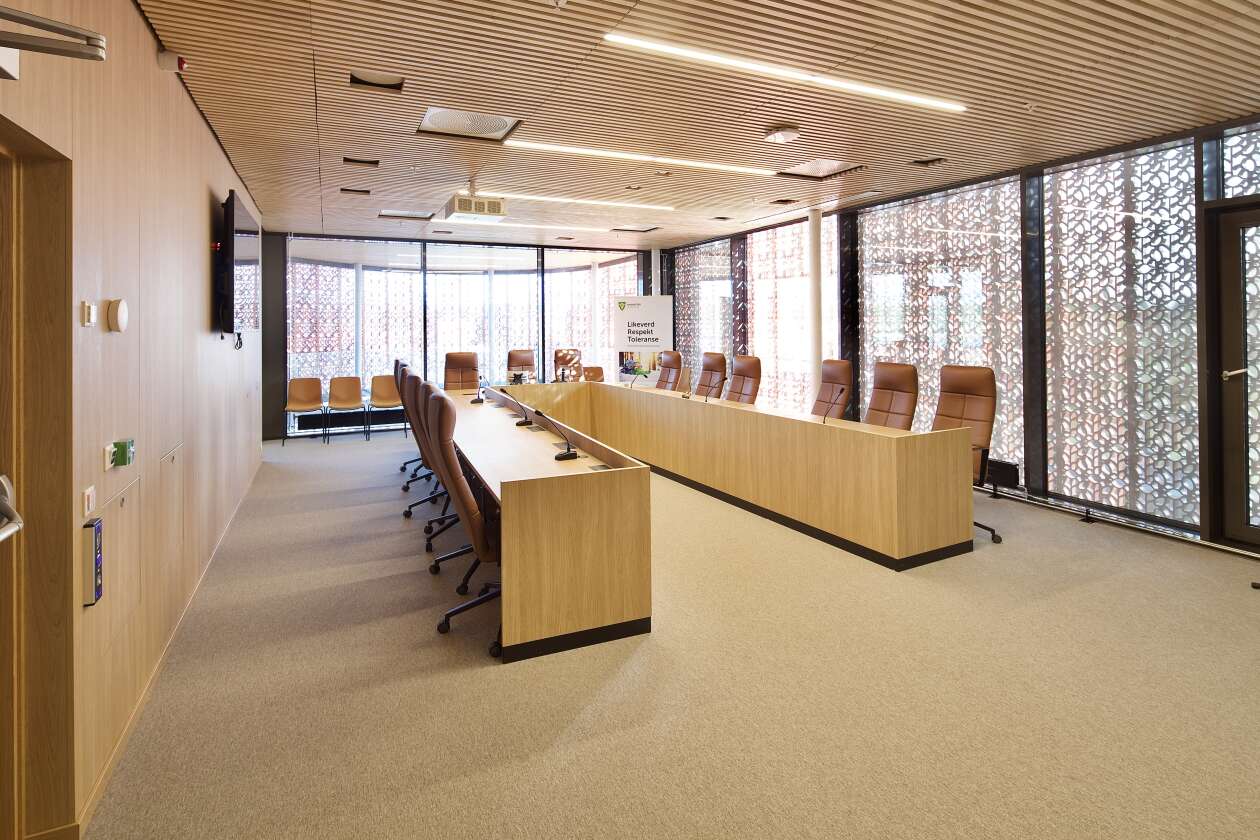 Nannestad Kommunehus interiør