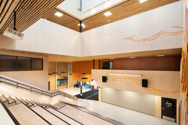 Vormsund Ungdomsskole Atrium